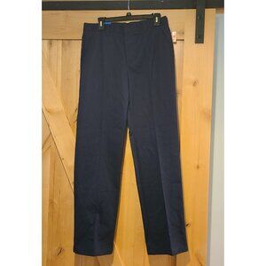 New! French Toast Boys Relaxed Fit Twill Pant Size 20 Navy Adjustable Waist